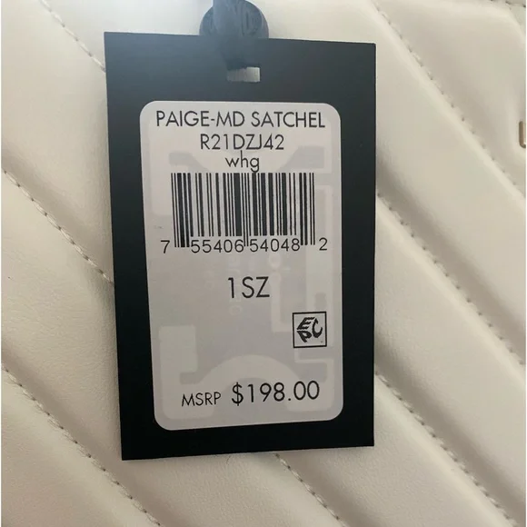 𝐃𝐊𝐍𝐘 Quilted Satchel - Picture 5 of 7